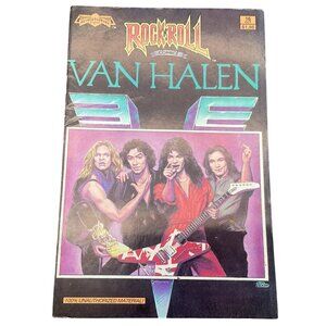 Van Halen Rock N Roll Comics No. 6 - 1st Print Unauthorized Biography Oct 1990